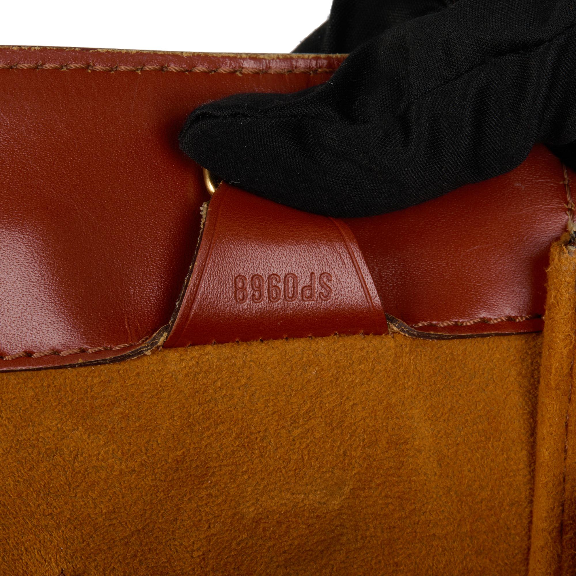 LOUIS VUITTON Kenyan Fawn Epi Leather Vintage  Dupleix Tote 4