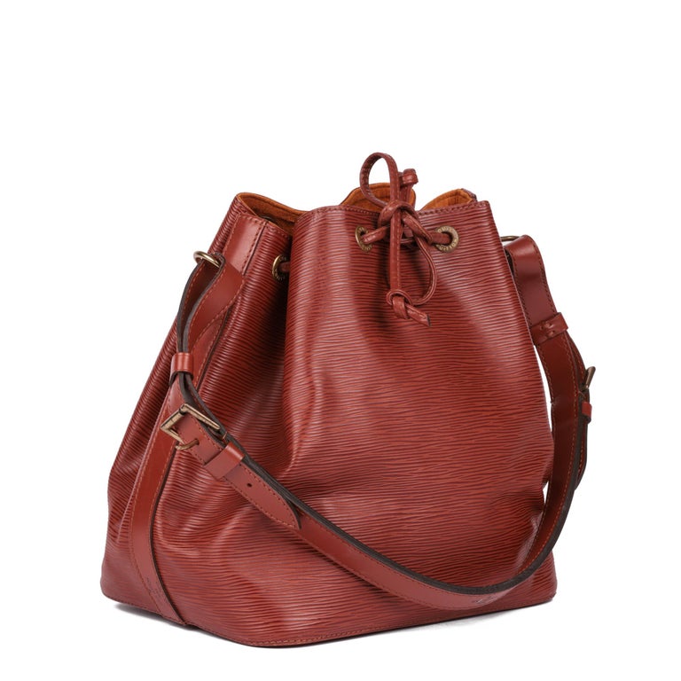 LOUIS VUITTON Kenyan Fawn Epi Leather Vintage Petit Noé For Sale at 1stDibs
