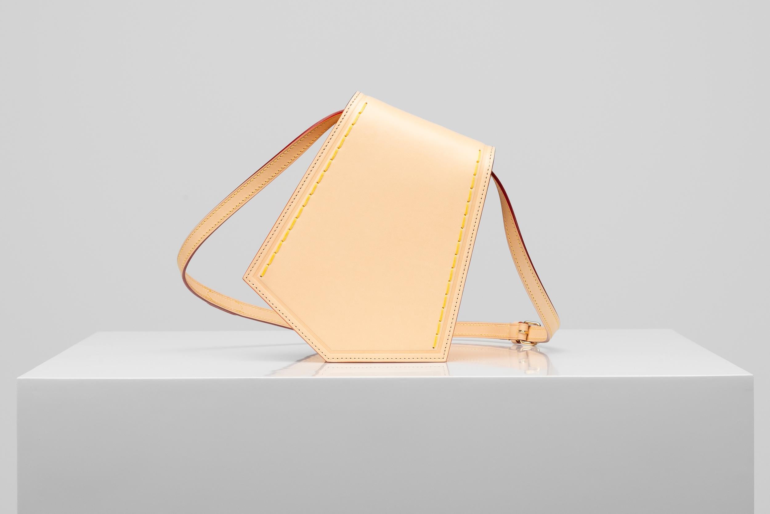 Orange Louis Vuitton Key Bell XL Bag Rare NEW For Sale