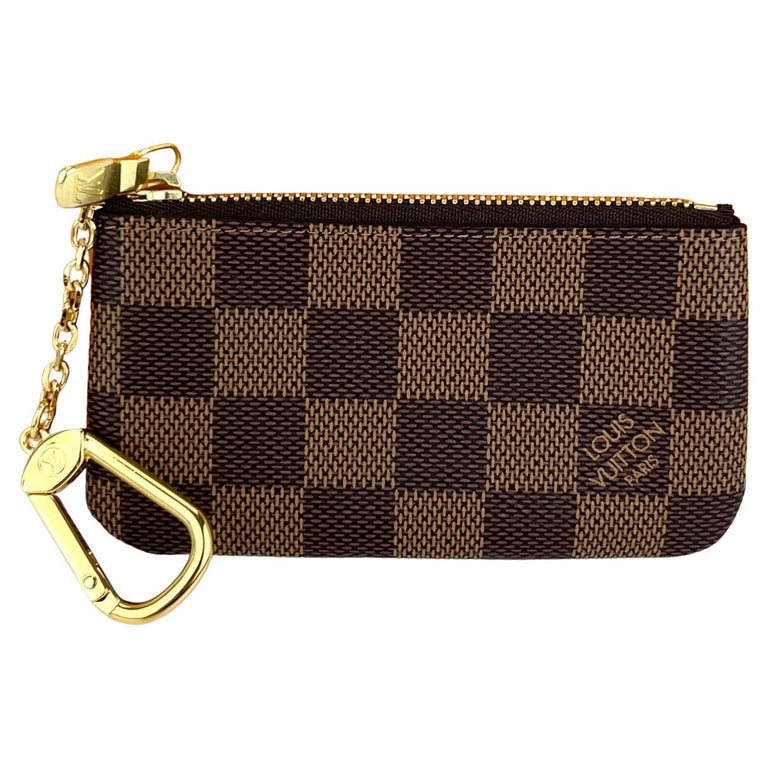 Louis Vuitton, Bags, Brand New Lv Key Pouch Damier Ebene