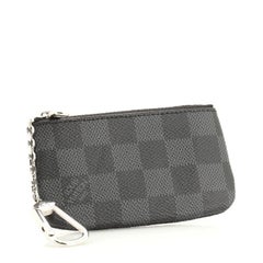 Louis Vuitton Key Pouch Damier Graphite