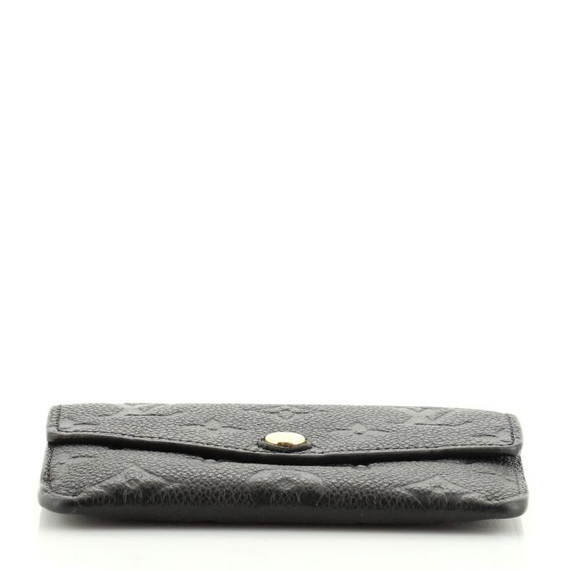 Louis Vuitton Key Pouch Monogram Empreinte Leather In Good Condition In NY, NY