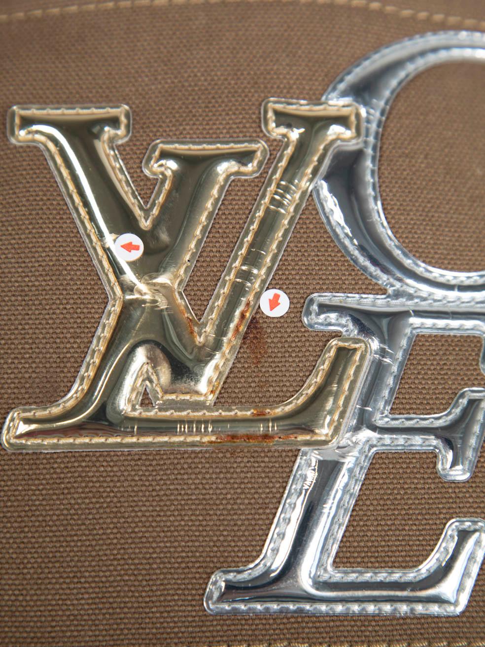 Louis Vuitton Khaki ‚ÄúThat‚'s Love‚Äù Tote PM 2