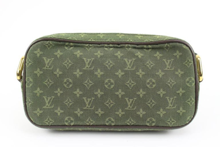 Louis Vuitton Monogram Mini Lin Berangere M92673 Green Cloth ref.1034102 -  Joli Closet