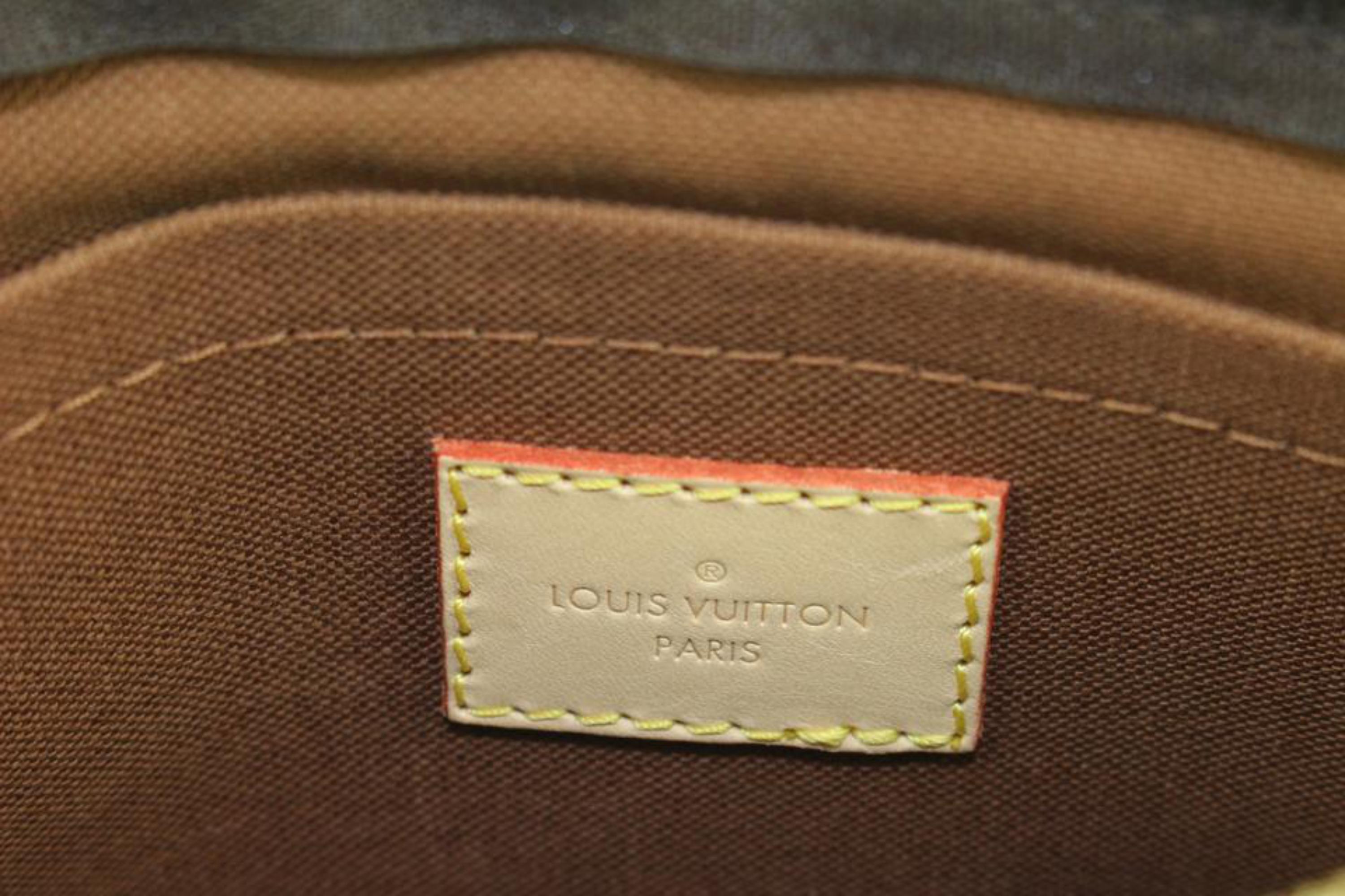 Louis Vuitton Khaki Green Monogram Multi Pochette Trio Crossbody 114lv57 3