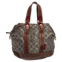 Louis Vuitton Khaki Jacquard Monogram Fabric Limited Edition Aviator Bag