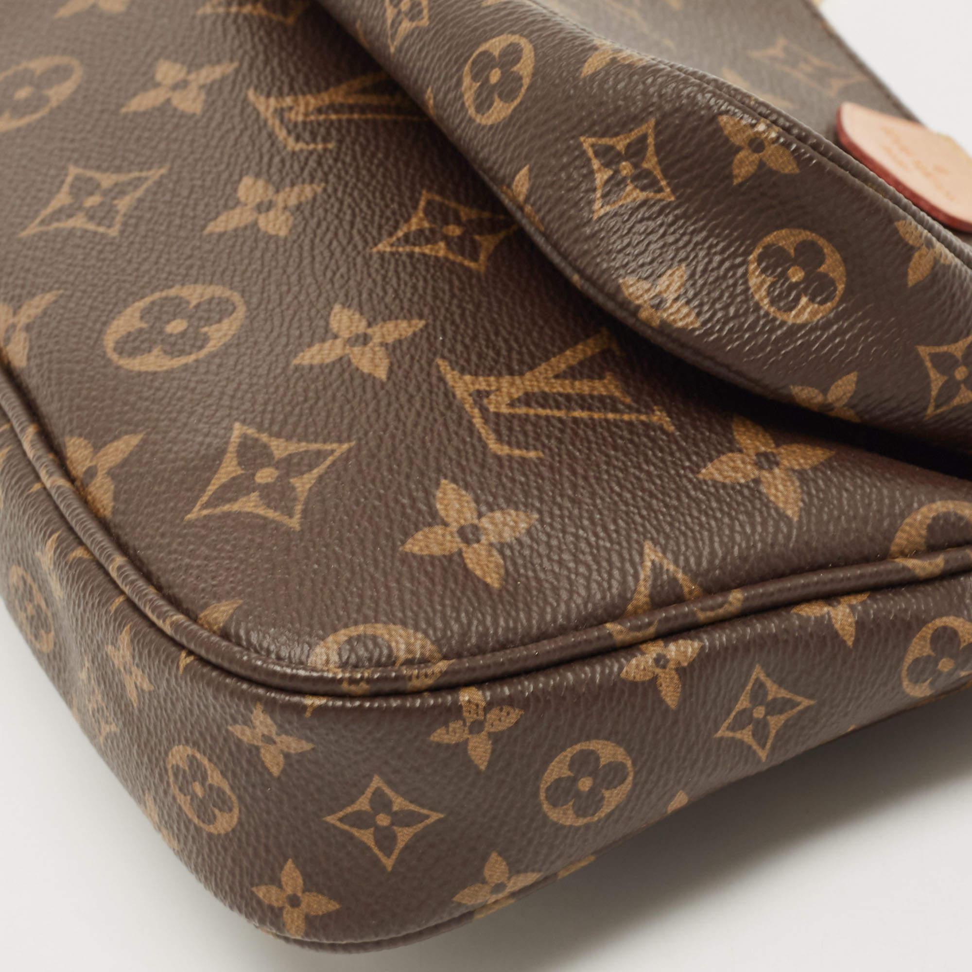 Louis Vuitton Khaki Monogram Canvas Multi Pochette Accessoires 7