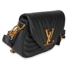 Pochette New Wave Multi en cuir de veau noir Louis Vuitton