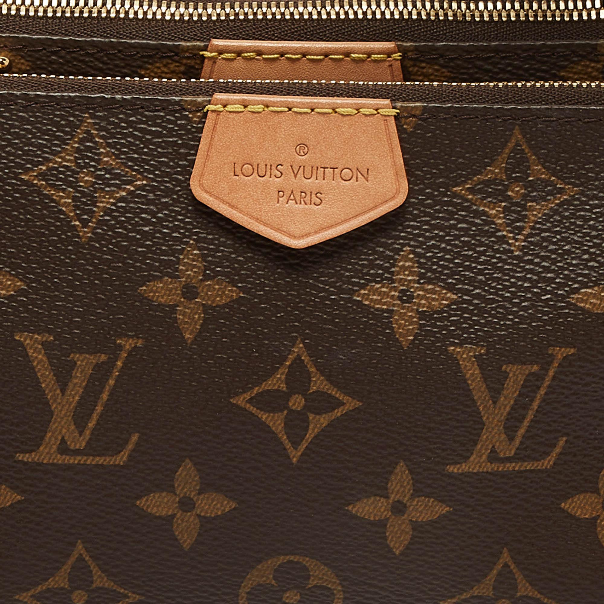 Louis Vuitton Khaki Monogram Canvas Multi-Pochette Accessories Bag 3
