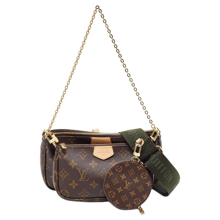 Louis Vuitton Multi Pochette Bag Khaki - 5 For Sale on 1stDibs