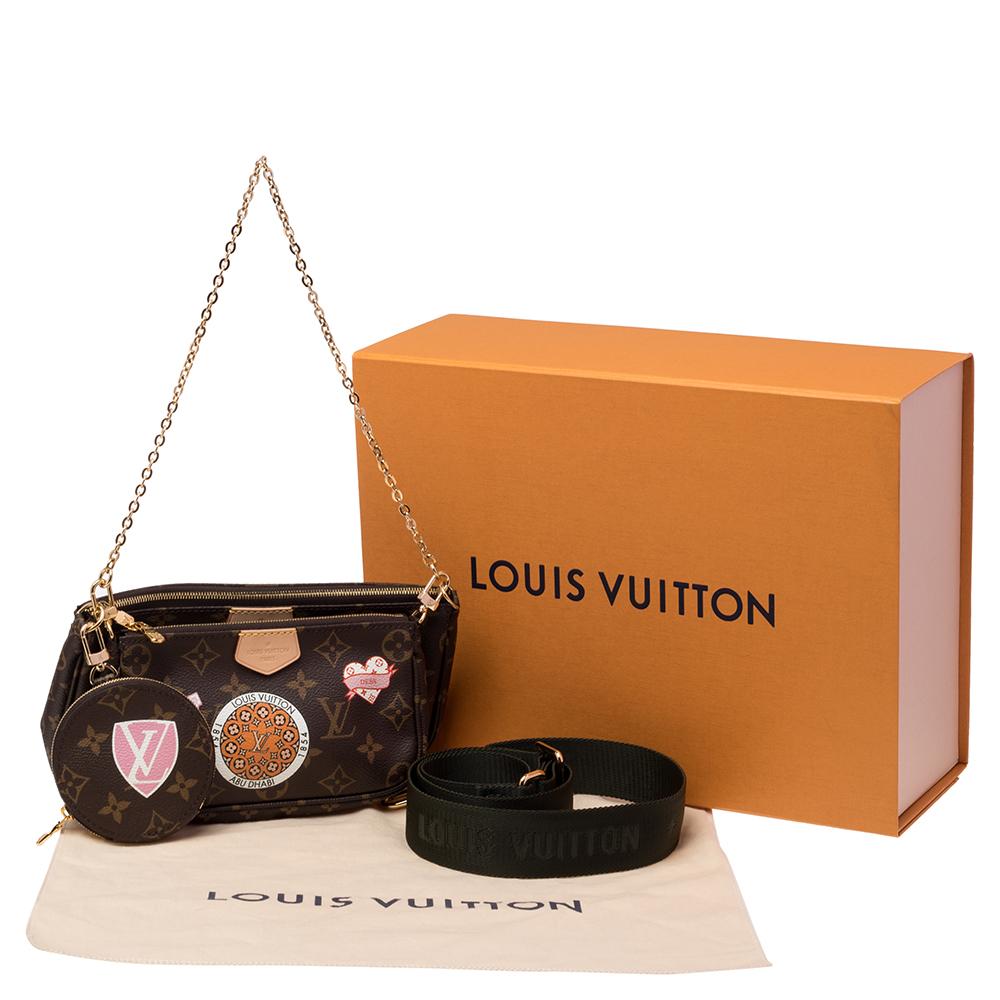 Louis Vuitton Khaki Monogram Canvas My LV World Tour Multi Pochette Accessoires 5