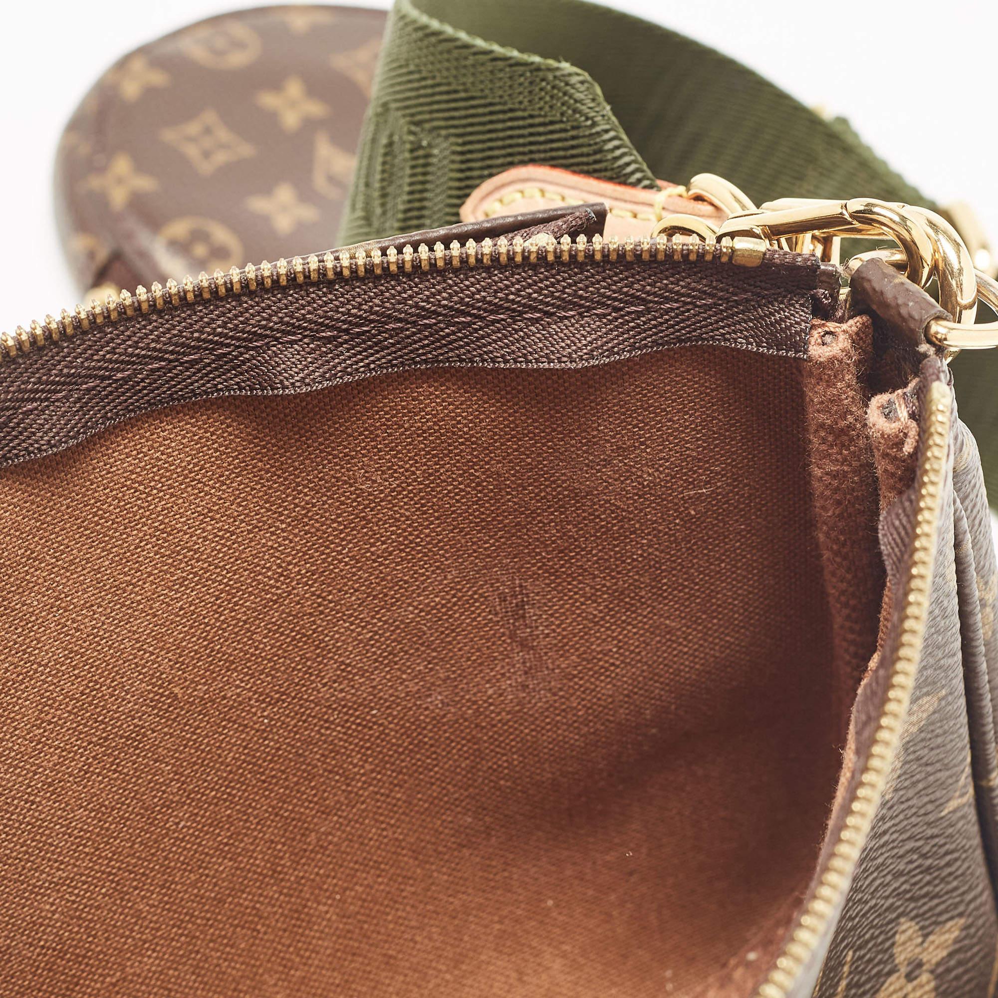 Louis Vuitton Khaki Monogram Canvas My LV World Tour Multi Pochette Accessoires 4