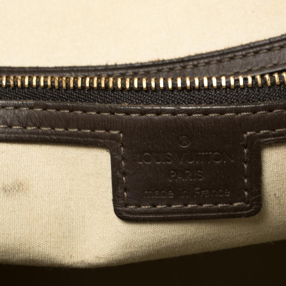 Louis Vuitton Khaki Monogram Mini Lin Canvas Alma Haut Bag 2