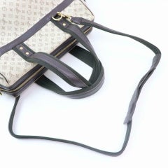 Louis Vuitton Khaki Monogram Mini Lin Josephine Bandouliere Speedy with Strap