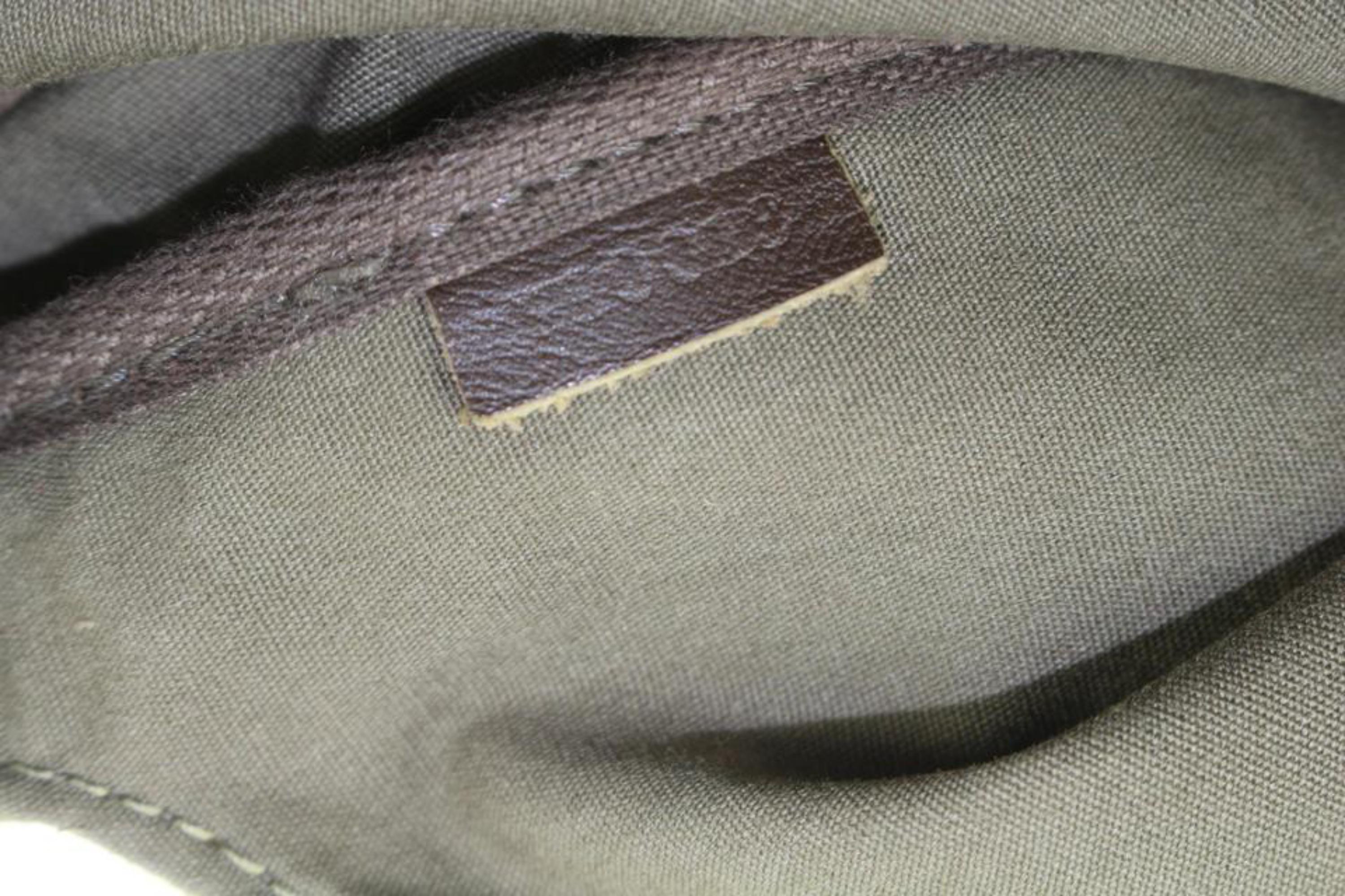 Louis Vuitton Khaki Monogram Mini Lin Sac Maman Messenger Diaper Baby 115lv15 3