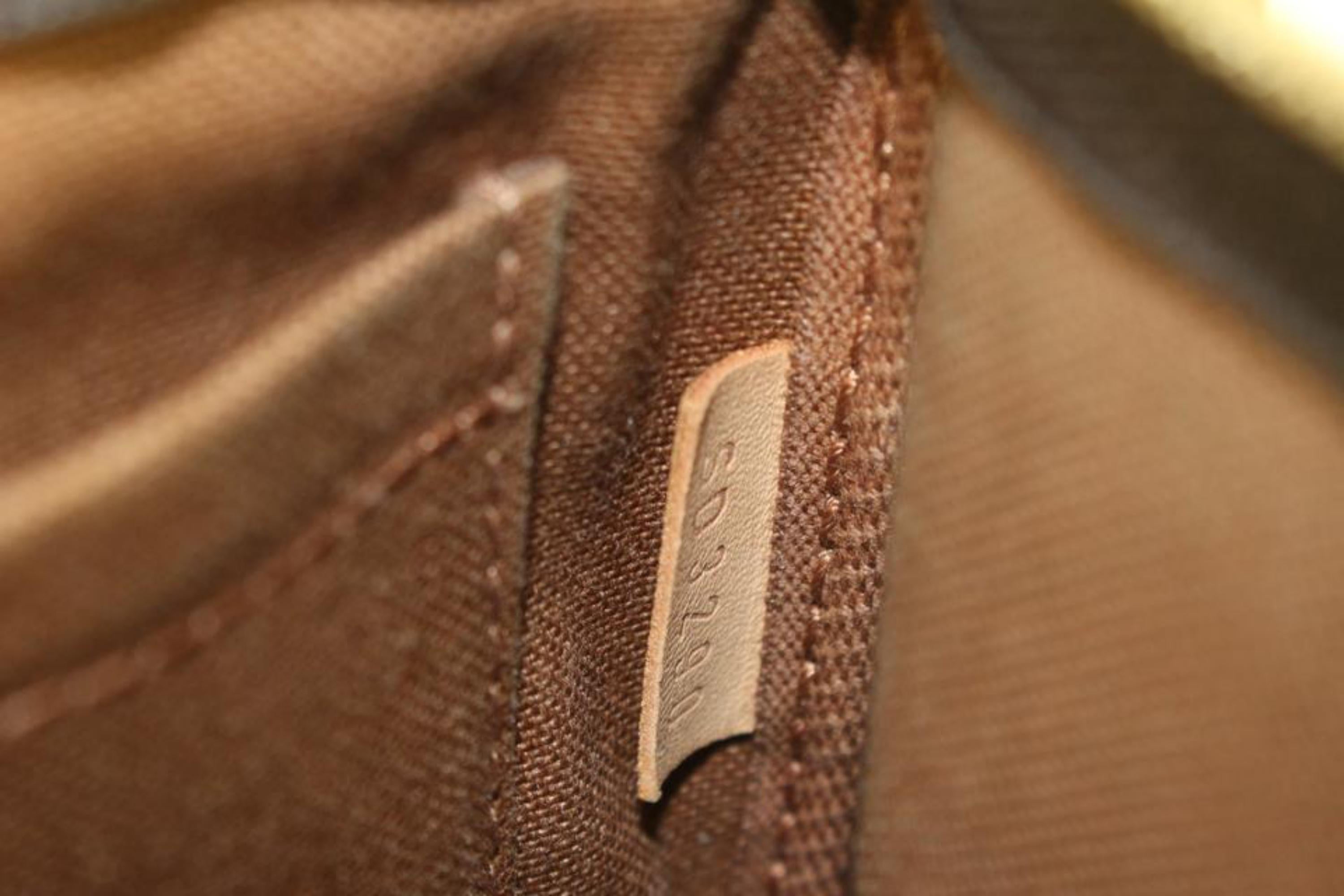 Louis Vuitton Khaki Monogram Multi Pochette Accessoires 3 Way 62lz63s en vente 4