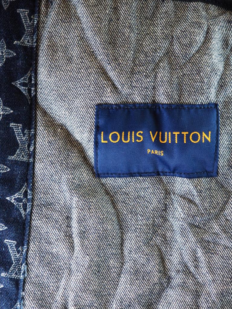Louis Vuitton, Jackets & Coats, Louis Vuitton Denim Jacket Kim Jones  Collection