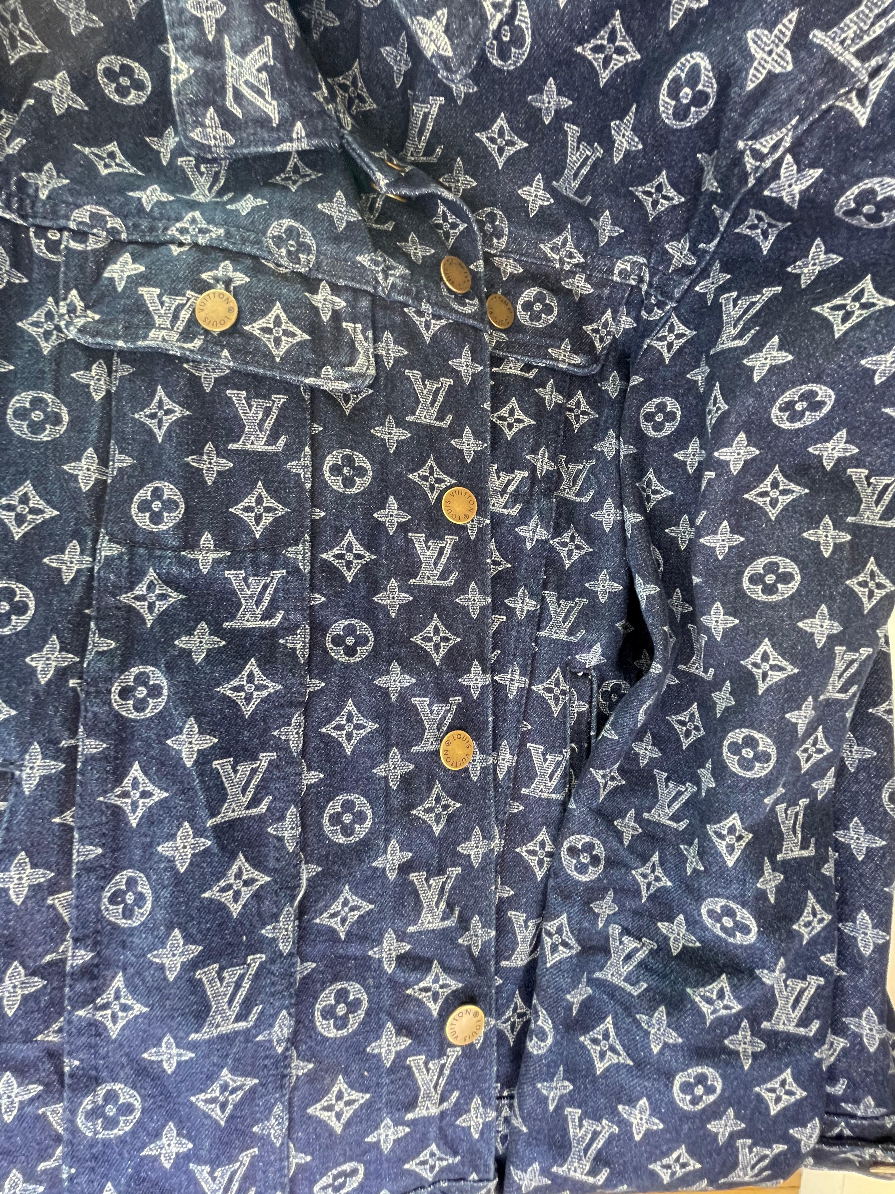 Louis Vuitton Kim Jones Monogram Denim Jacket (Large) 1