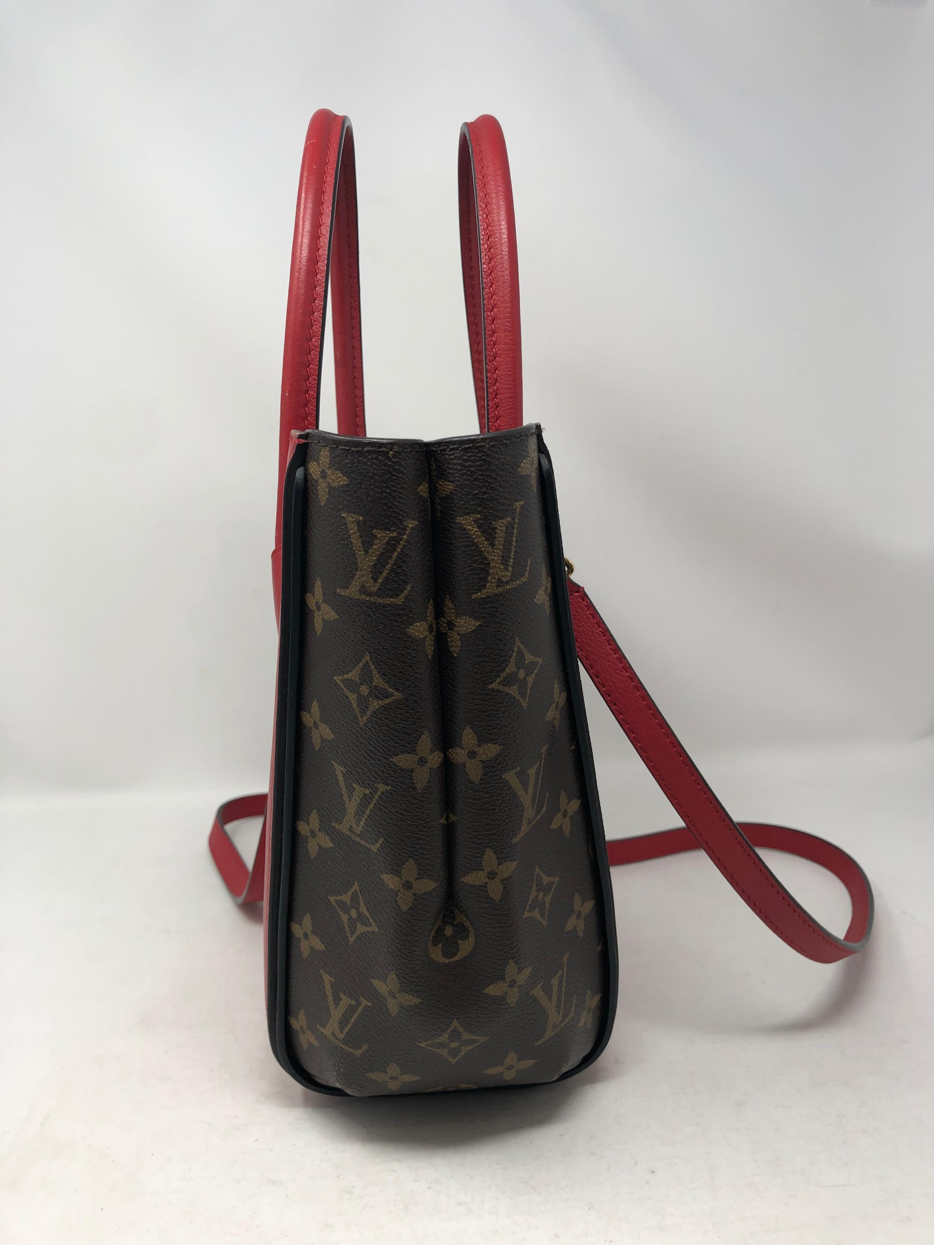 Brown Louis Vuitton Kimono Bag 