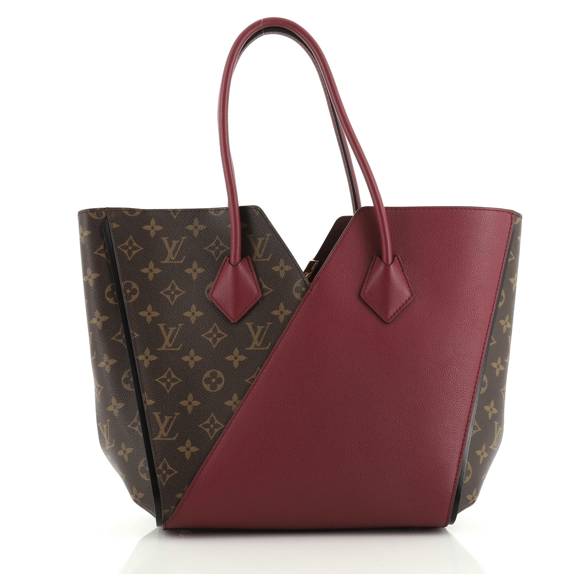 Brown Louis Vuitton Kimono Handbag