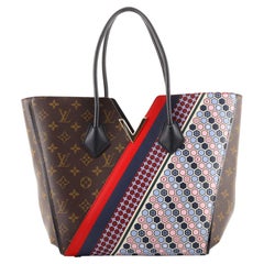 Louis Vuitton Kimono-Handtasche Limited Edition mit Monogramm aus Segeltuch und Leder