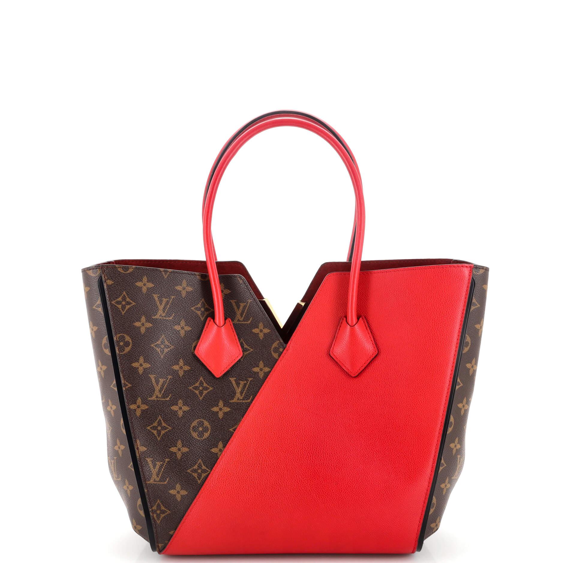 Louis Vuitton Kimono Handbag Monogram Canvas and Leather MM In Good Condition In NY, NY