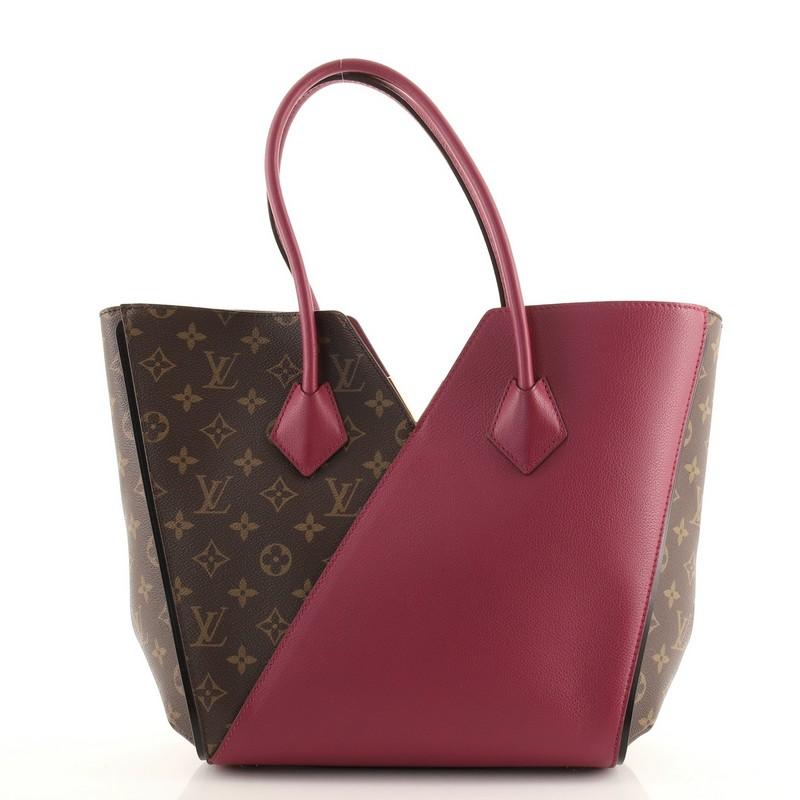 Louis Vuitton Kimono Handbag Monogram Canvas and Leather MM In Good Condition In NY, NY