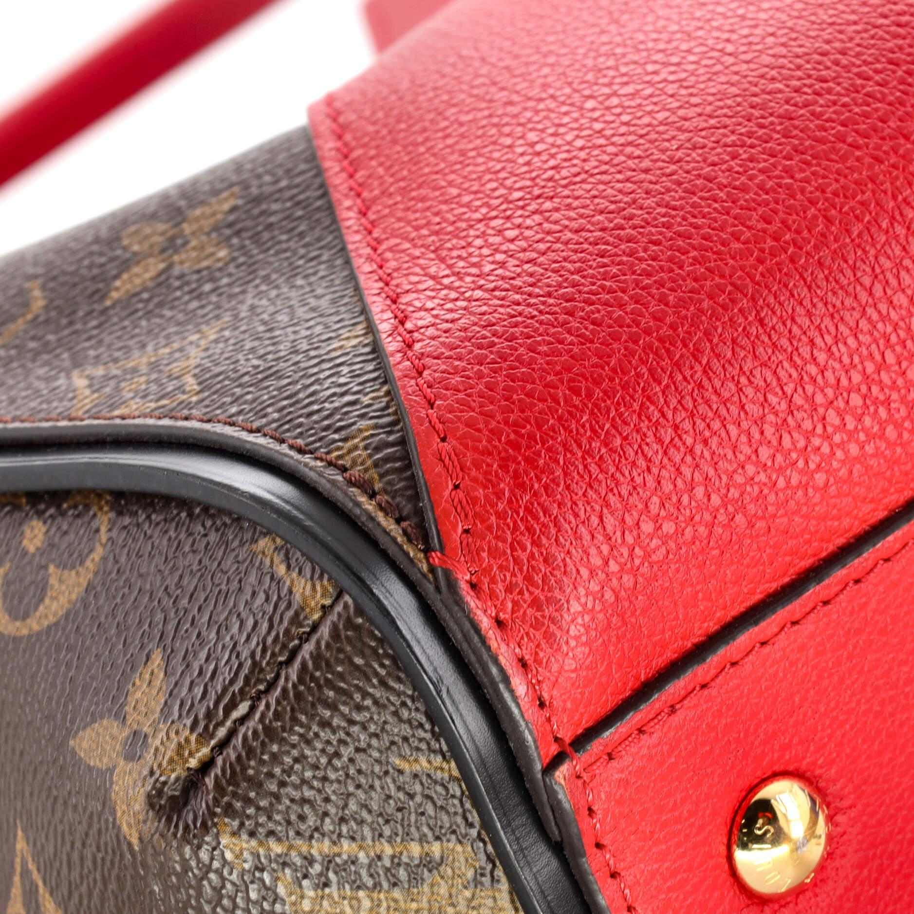 Louis Vuitton Kimono Handbag Monogram Canvas and Leather MM 2