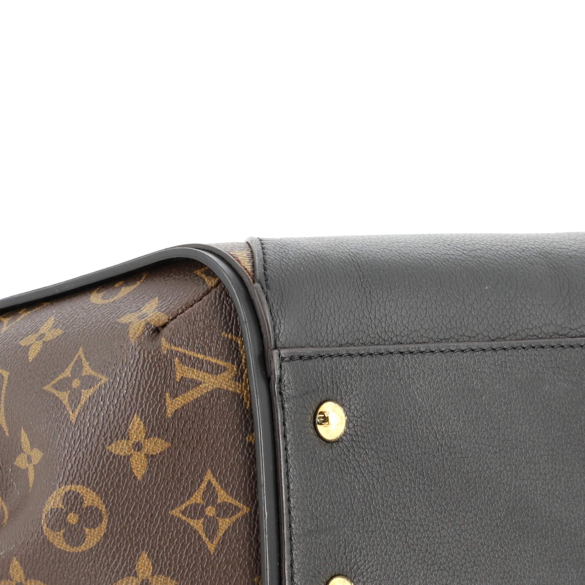 Louis Vuitton Kimono Handbag Monogram Canvas and Leather MM 3