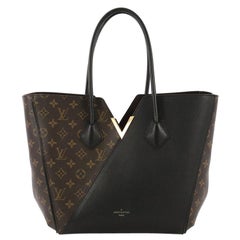 Used Louis Vuitton Kimono Handbag Monogram Canvas and Leather MM