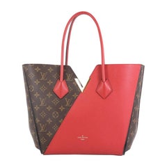 Used Louis Vuitton Kimono Handbag Monogram Canvas and Leather MM