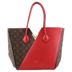 Louis Vuitton Kimono Handbag Monogram Canvas and Leather MM