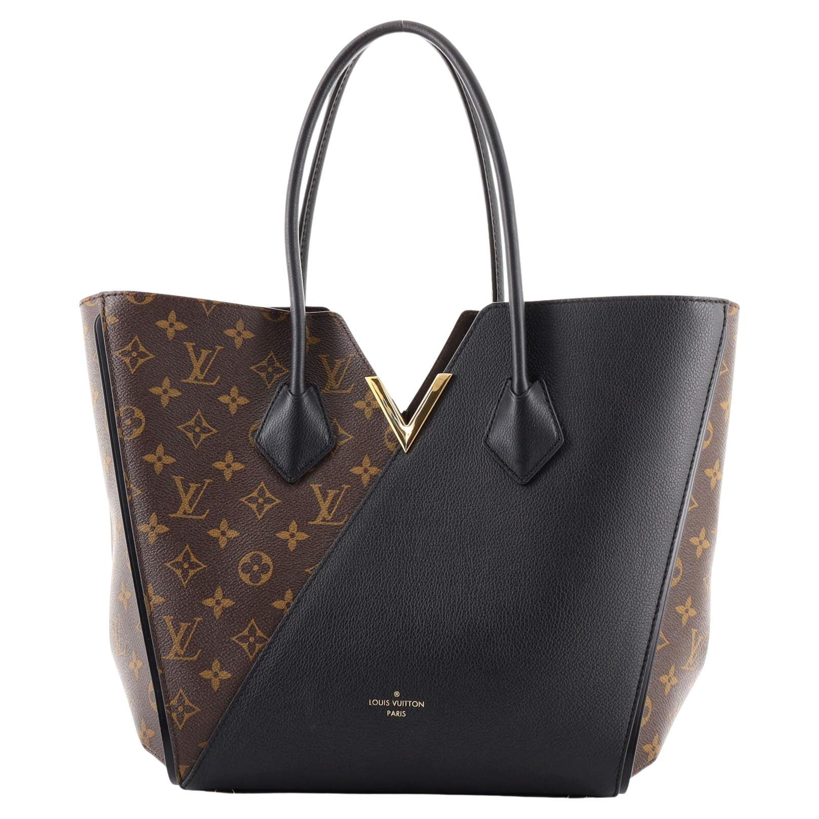 Sac à main Louis Vuitton Kimono en toile et cuir monogramme MM
