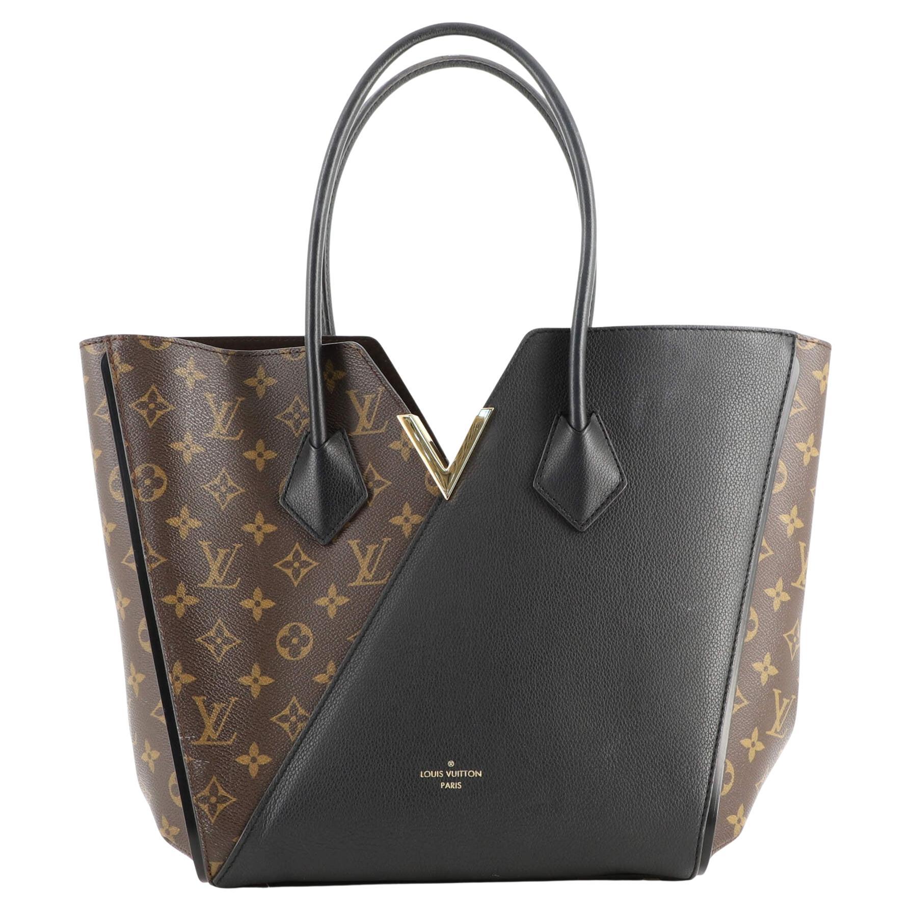Louis Vuitton Kimono Handbag Monogram Canvas and Leather MM