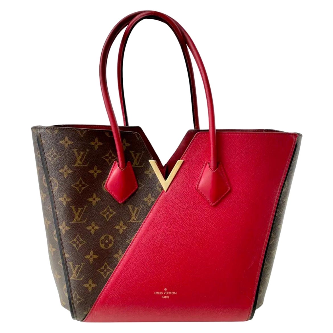 Louis Vuitton Kimono Handbag Monogram Canvas and Leather MM, Kike Brand New
