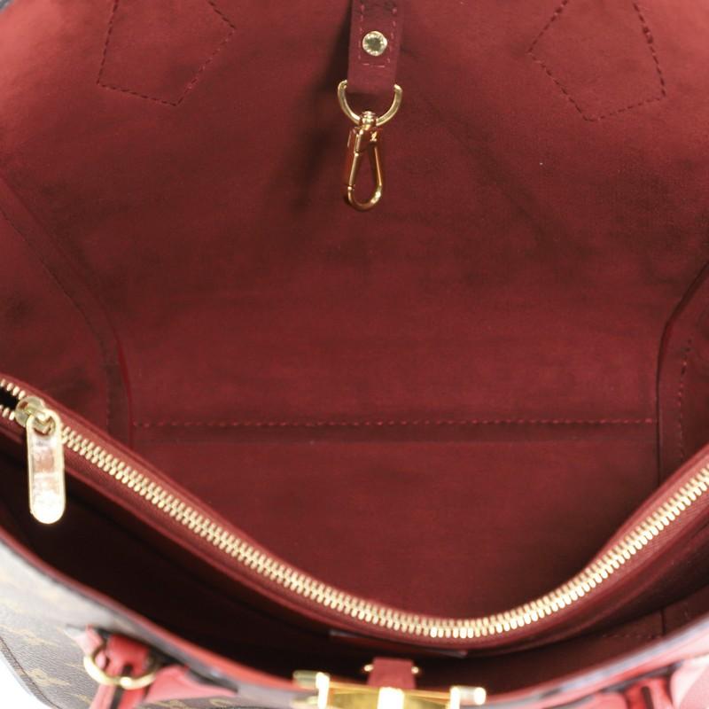 Louis Vuitton Kimono Handbag Monogram Canvas and Leather PM 1
