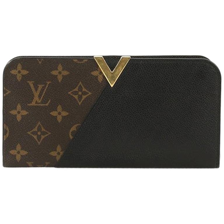Louis Vuitton Black Monogram Canvas and Leather Kimono Card Case Louis  Vuitton