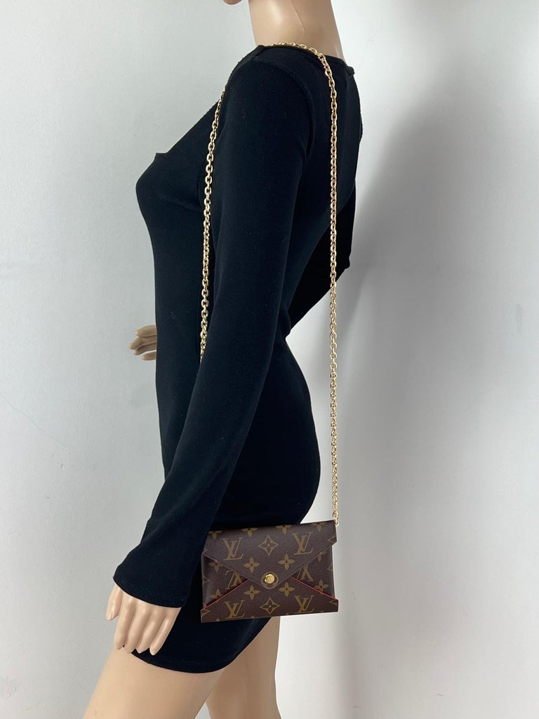 Louis Vuitton KIRIGAMI POCHETTE Medium Monogram Added Strap Crossbody Bag
