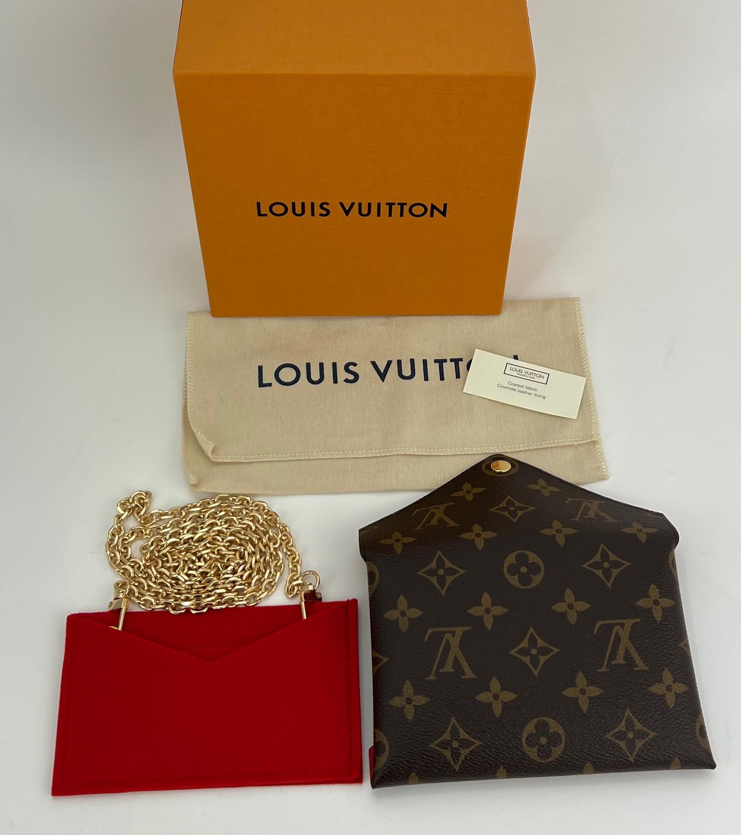 Louis Vuitton KIRIGAMI POCHETTE Medium Monogram Added Strap Crossbody Bag  In Excellent Condition In Freehold, NJ