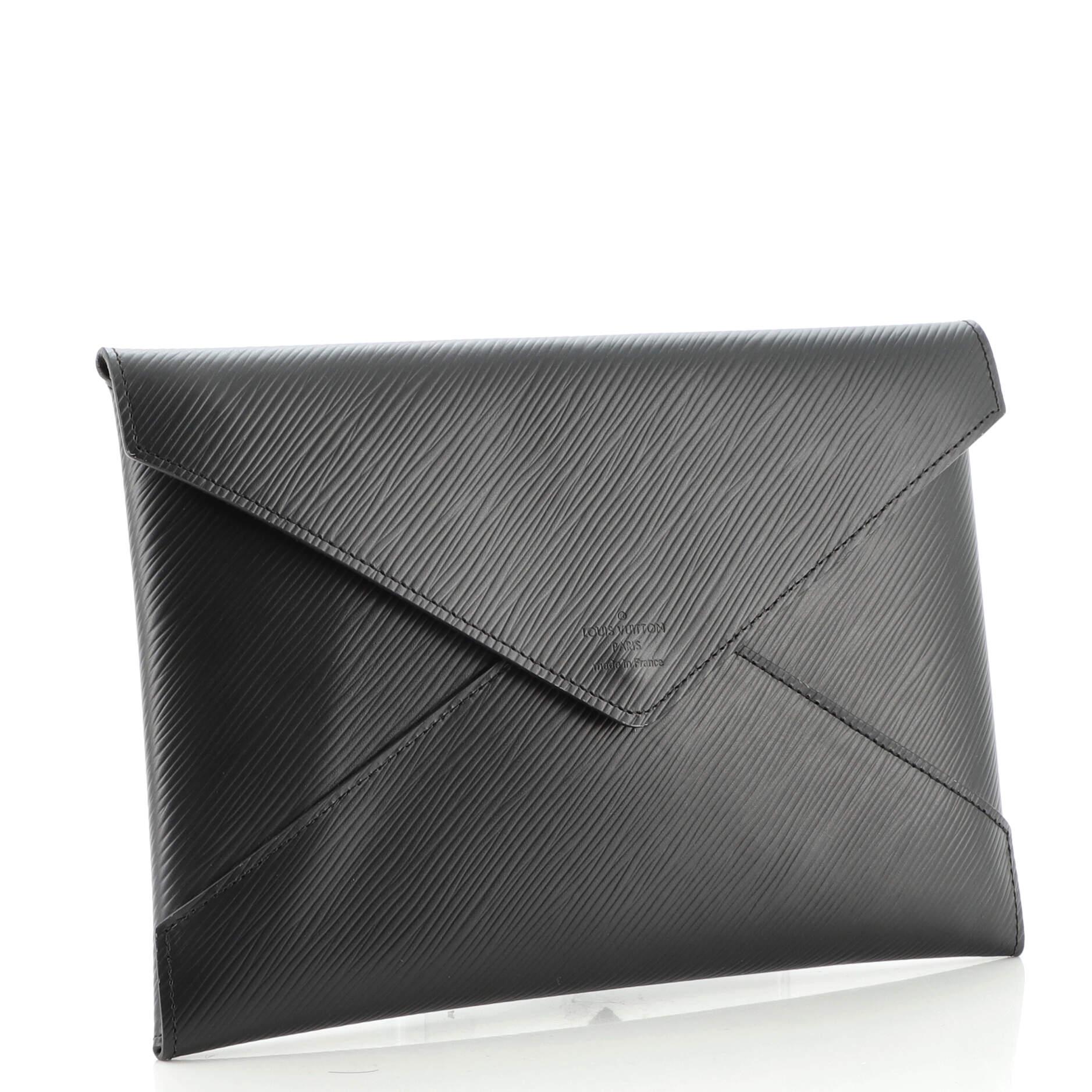 Black Louis Vuitton Kirigami Pochette Set Epi Leather