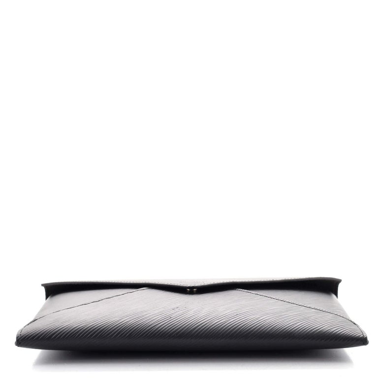 Louis Vuitton Silver Epi Leather Kirigami Medium Envelope Pochette -  Yoogi's Closet