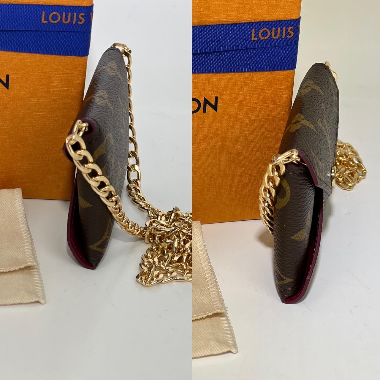 Louis Vuitton KIRIGAMI POCHETTE Small Monogram Crossbody Bag Necklace 6