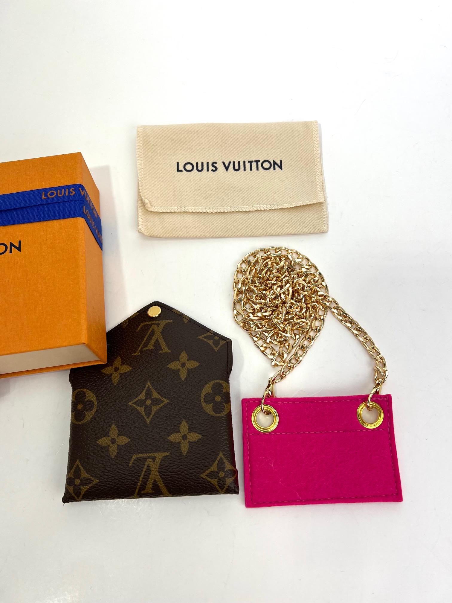 Louis Vuitton KIRIGAMI POCHETTE Small Monogram Crossbody Bag Necklace 4