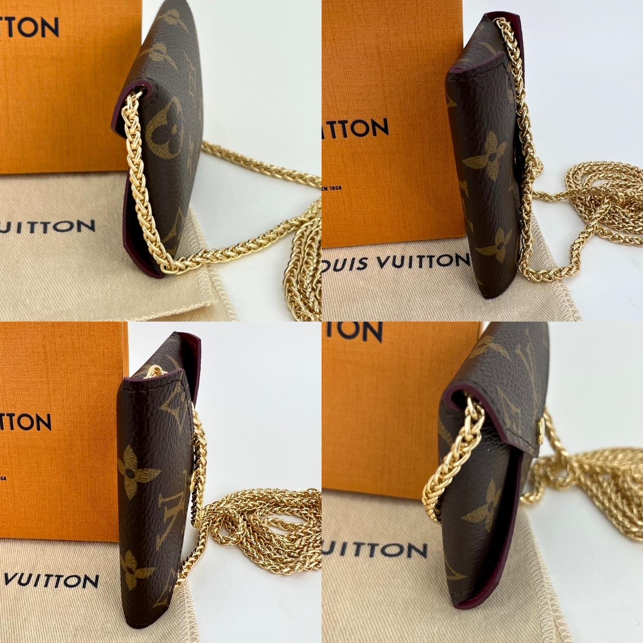 Louis Vuitton KIRIGAMI POCHETTE Small Only Monogram Added Strap Crossbody Bag 3