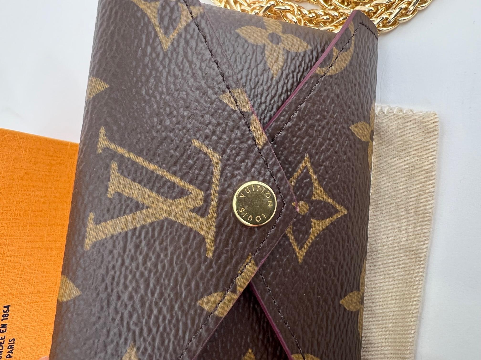 Louis Vuitton KIRIGAMI POCHETTE Small Only Monogram Added Strap Crossbody Bag 4