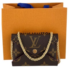 Louis Vuitton KIRIGAMI POCHETTE Small Only Monogram Added Strap Crossbody Bag