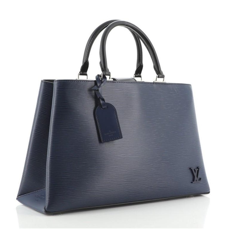 Louis Vuitton Black EPI Leather Kleber mm Bag