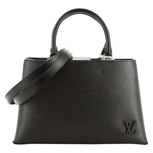 Louis Vuitton Freesia and Black Epi Leather Kleber PM at 1stDibs
