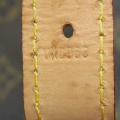 Louis Vuitton Kleber Monogram Sac Chasse Garment 871769 Brown Coated Canvas