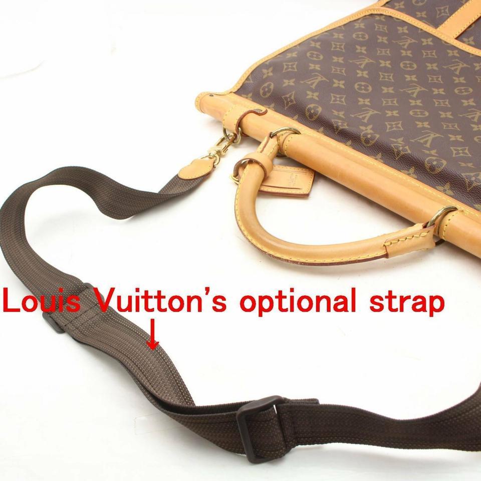 Louis Vuitton Kleber Monogram Sac Chasse Garment 871769 Brown Coated Canvas 1